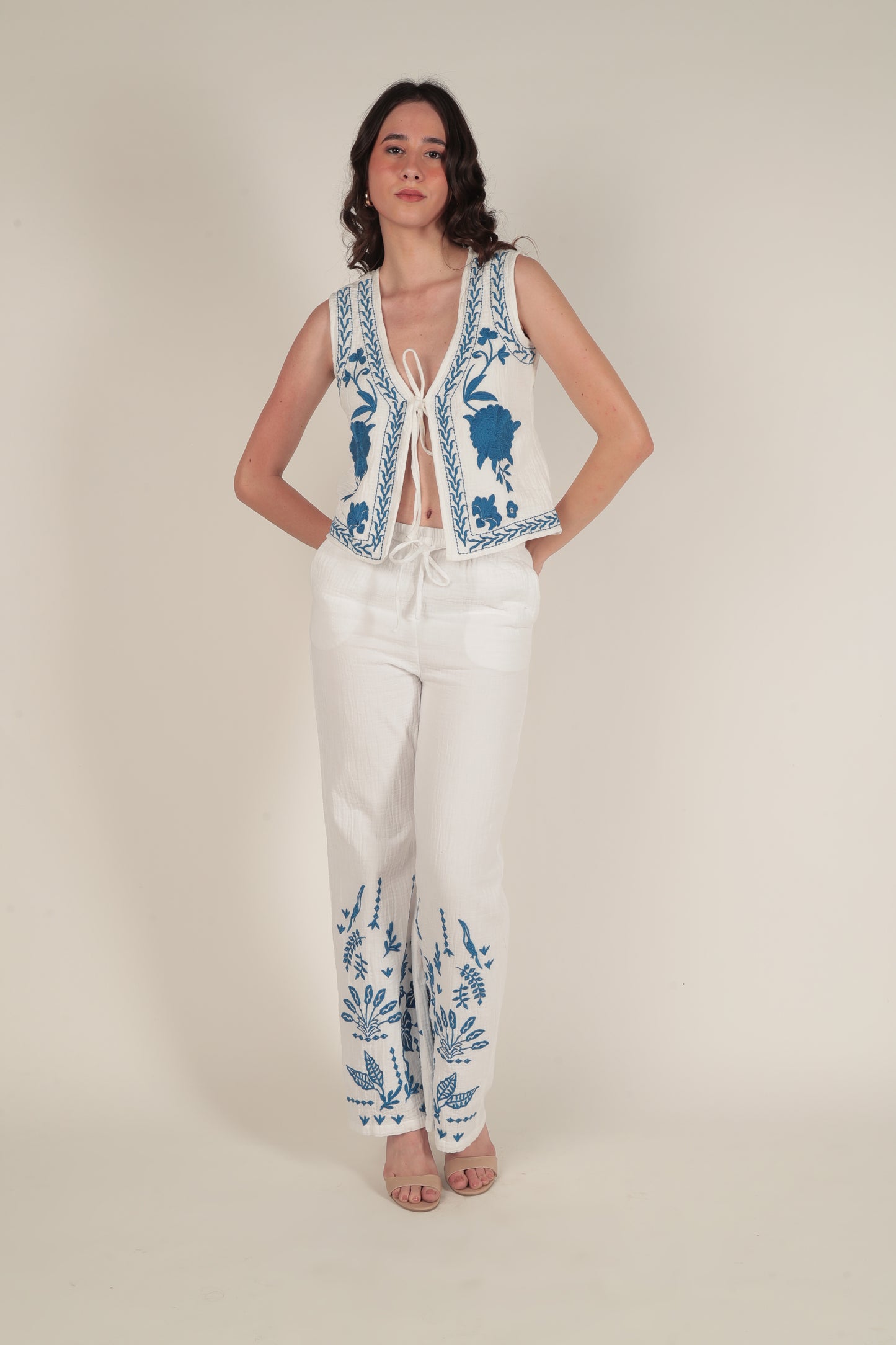 BALI PANTS - Dressy Daiquiri