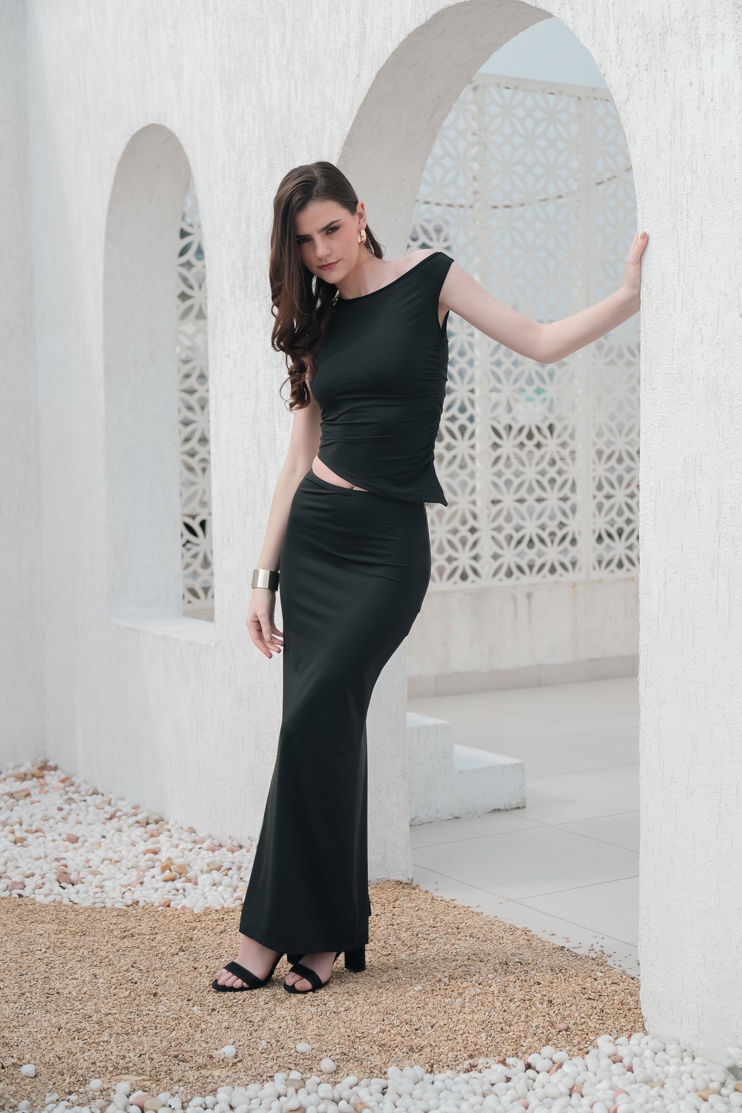 DAHLIA TOP - Dressy Daiquiri