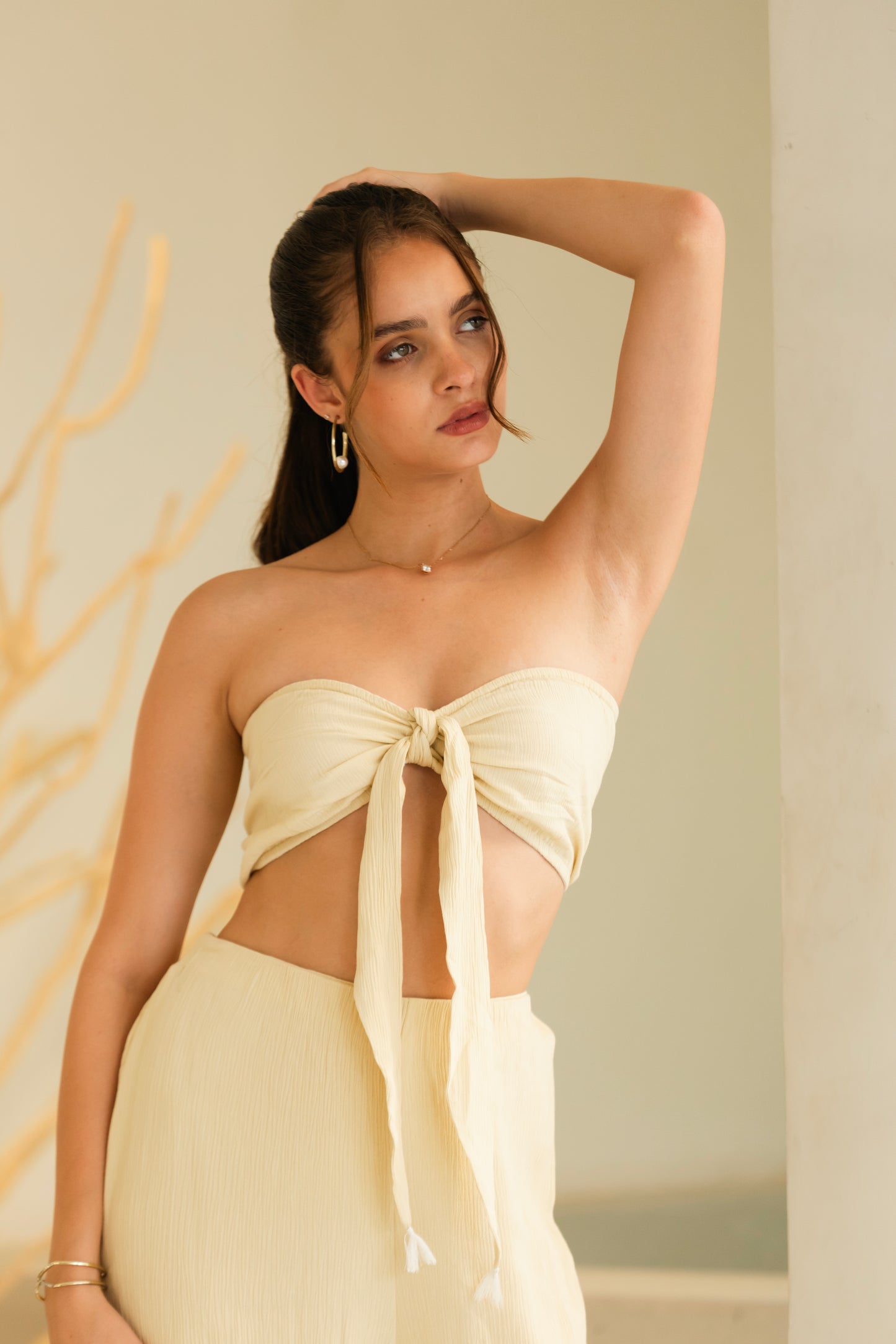 ECRU TOP - Dressy Daiquiri