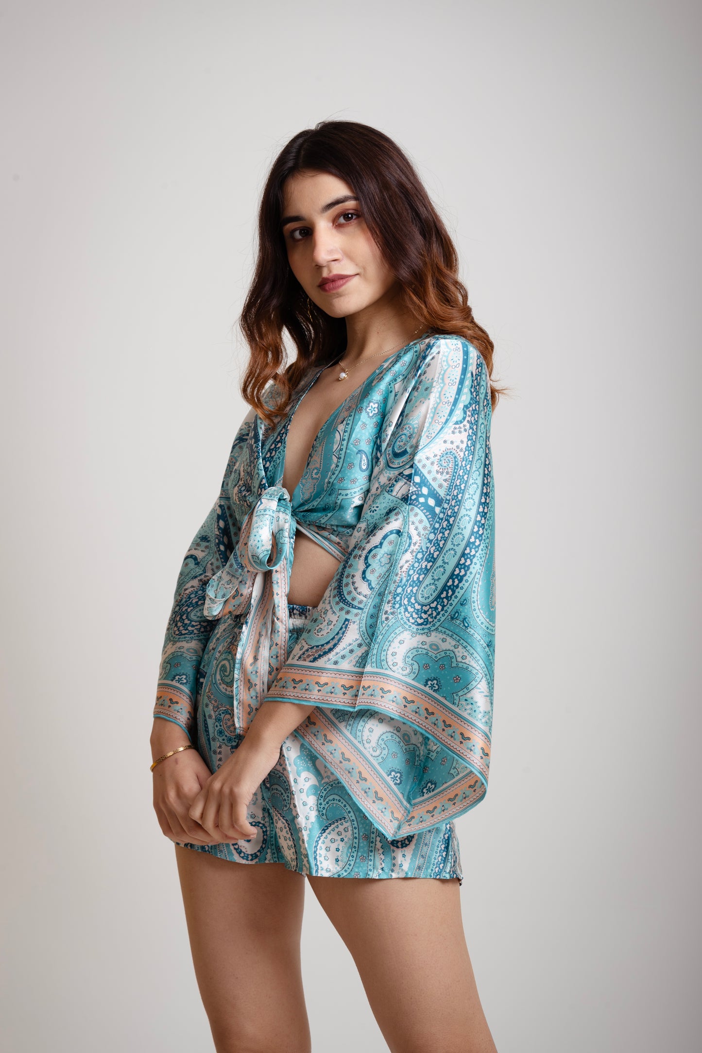 BLUE HAWAIIAN TOP - Dressy Daiquiri