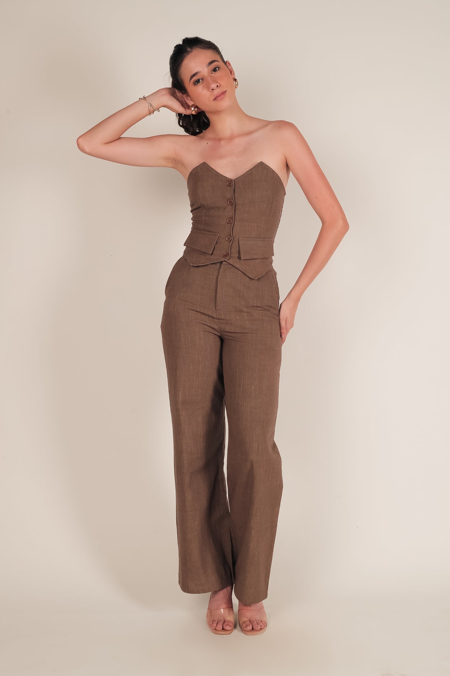 LATTE PANTS - Dressy Daiquiri