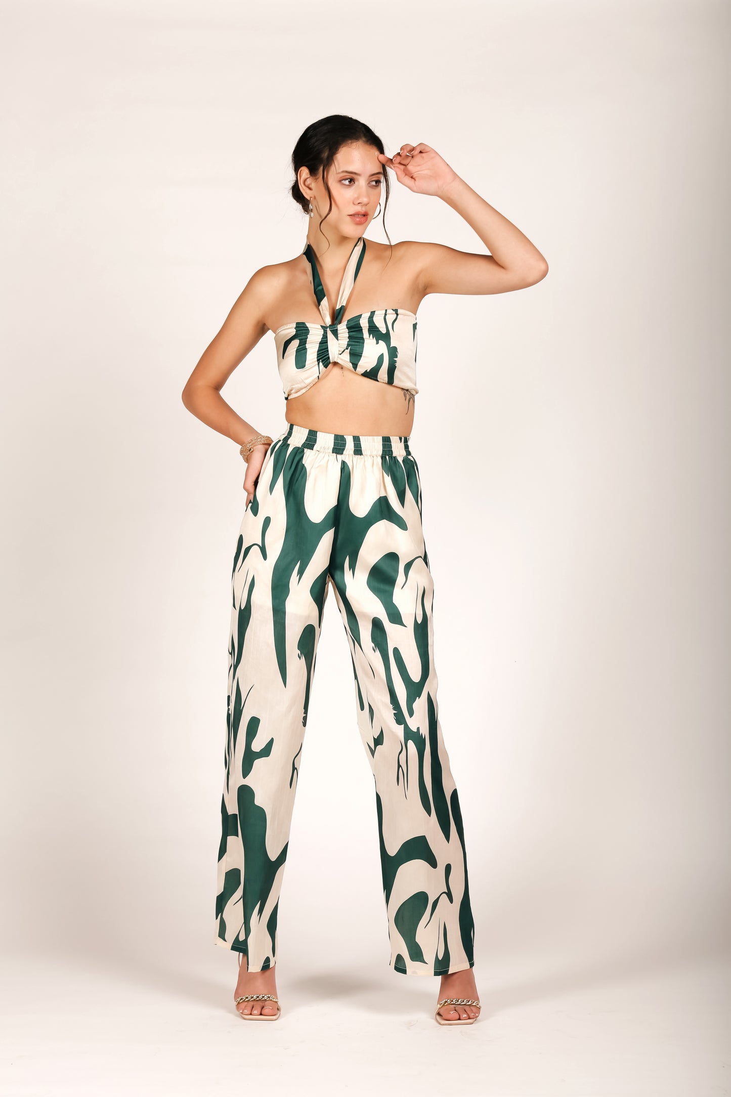 OLIVE TROUSERS - Dressy Daiquiri