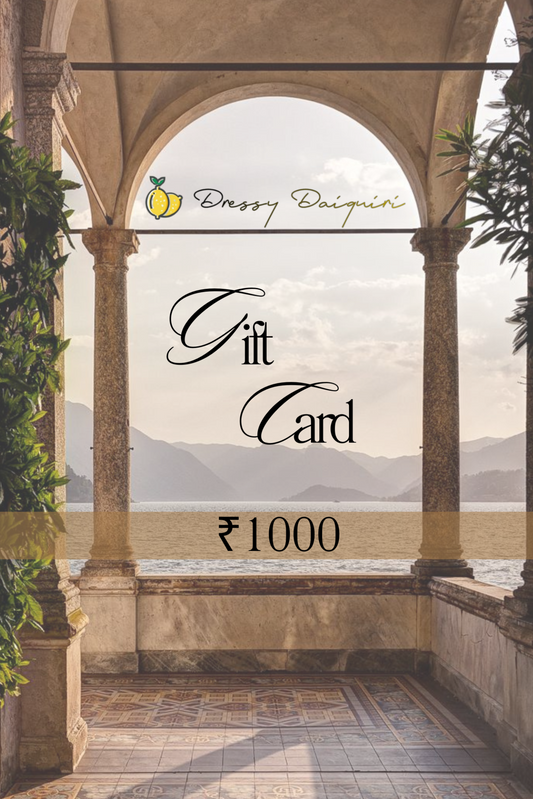 DD GIFT CARD - ₹1000