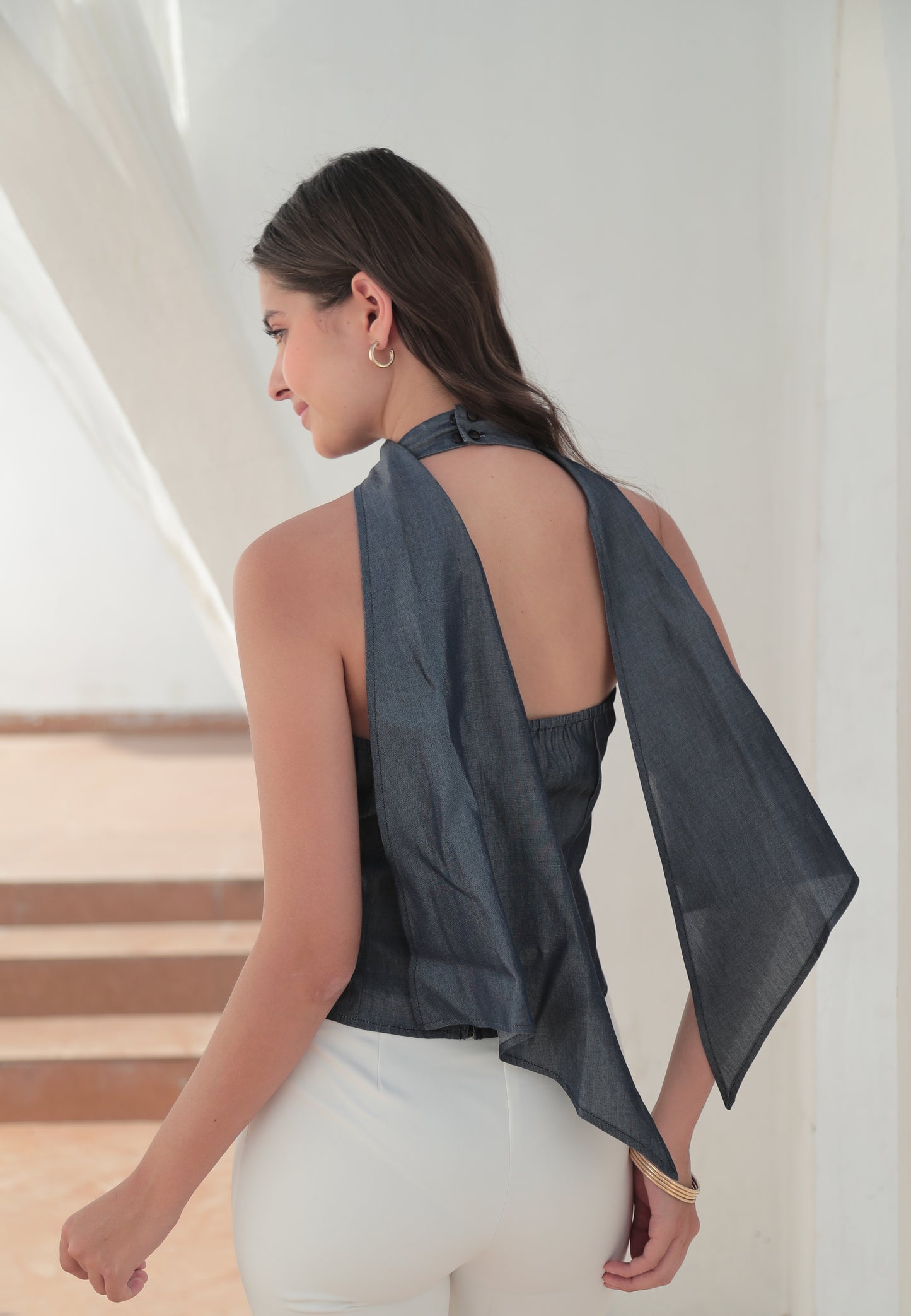 DENIM TOP
