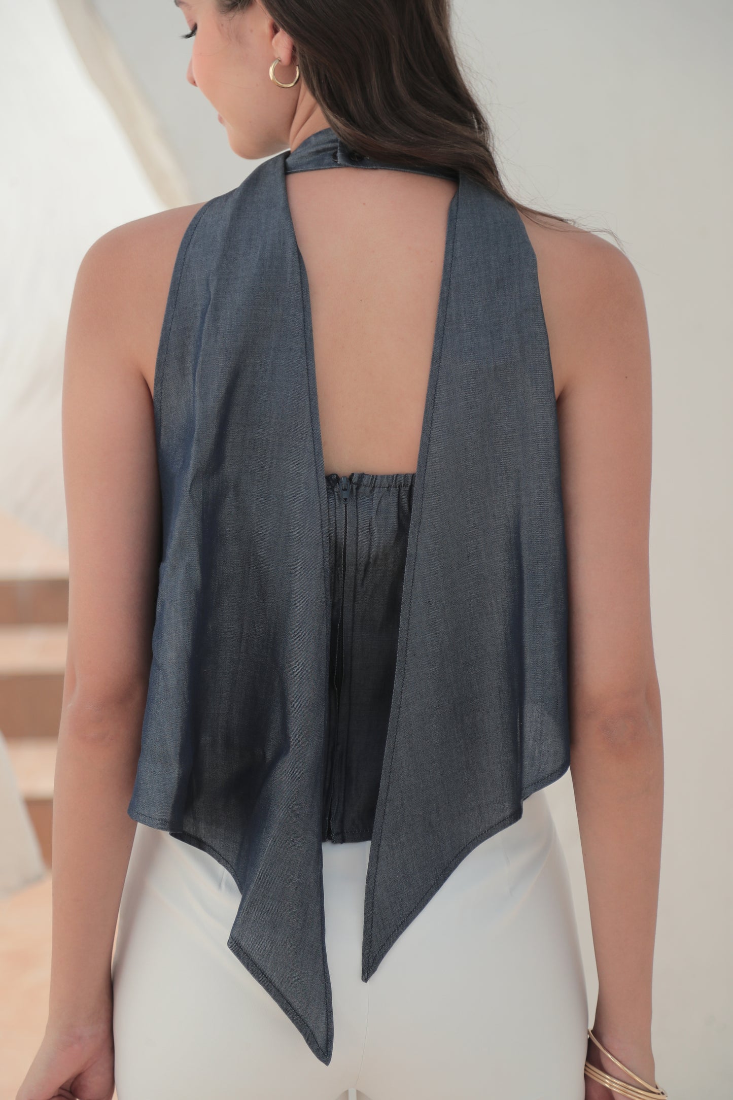 DENIM TOP