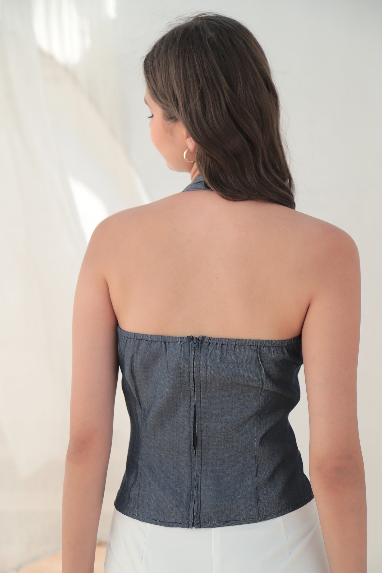 DENIM TOP