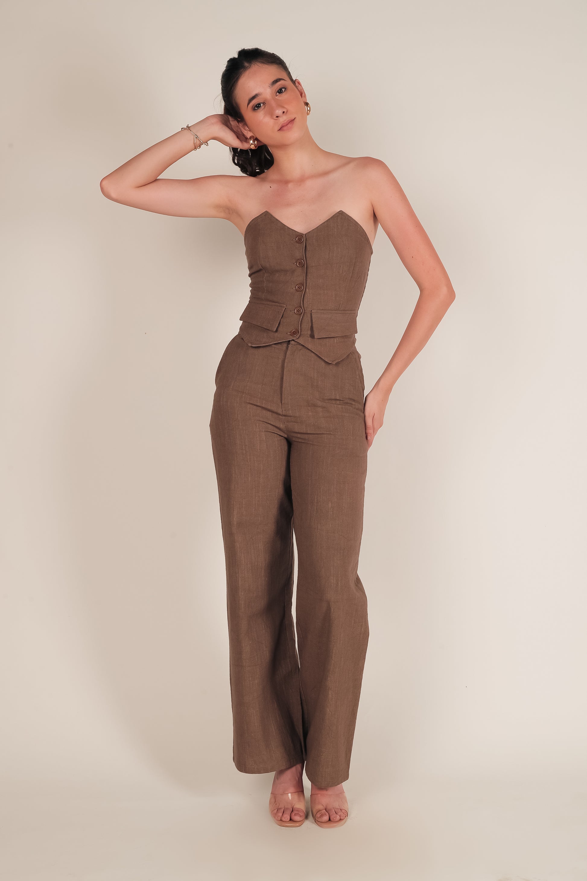 LATTE PANTS - Dressy Daiquiri