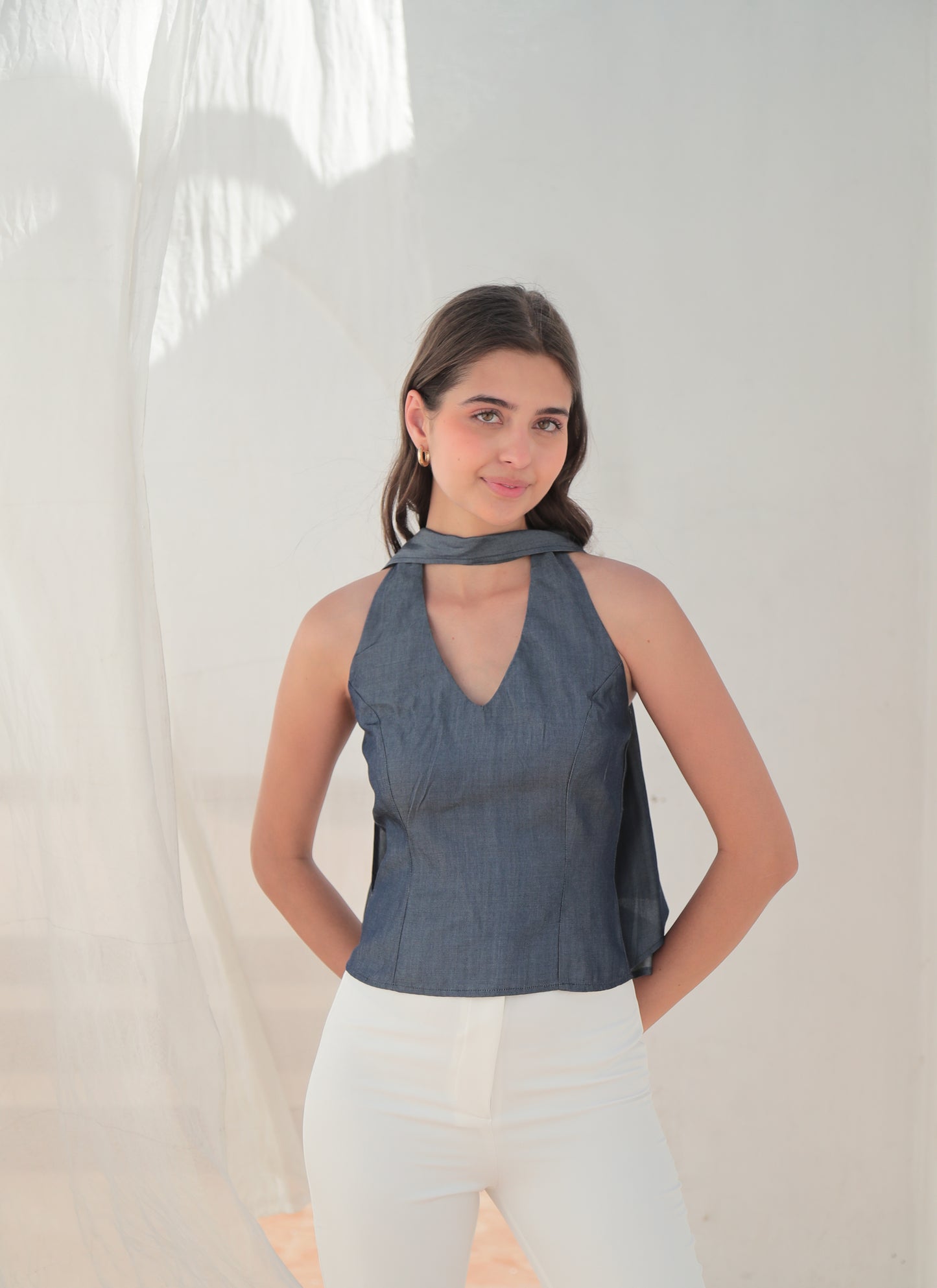 DENIM TOP